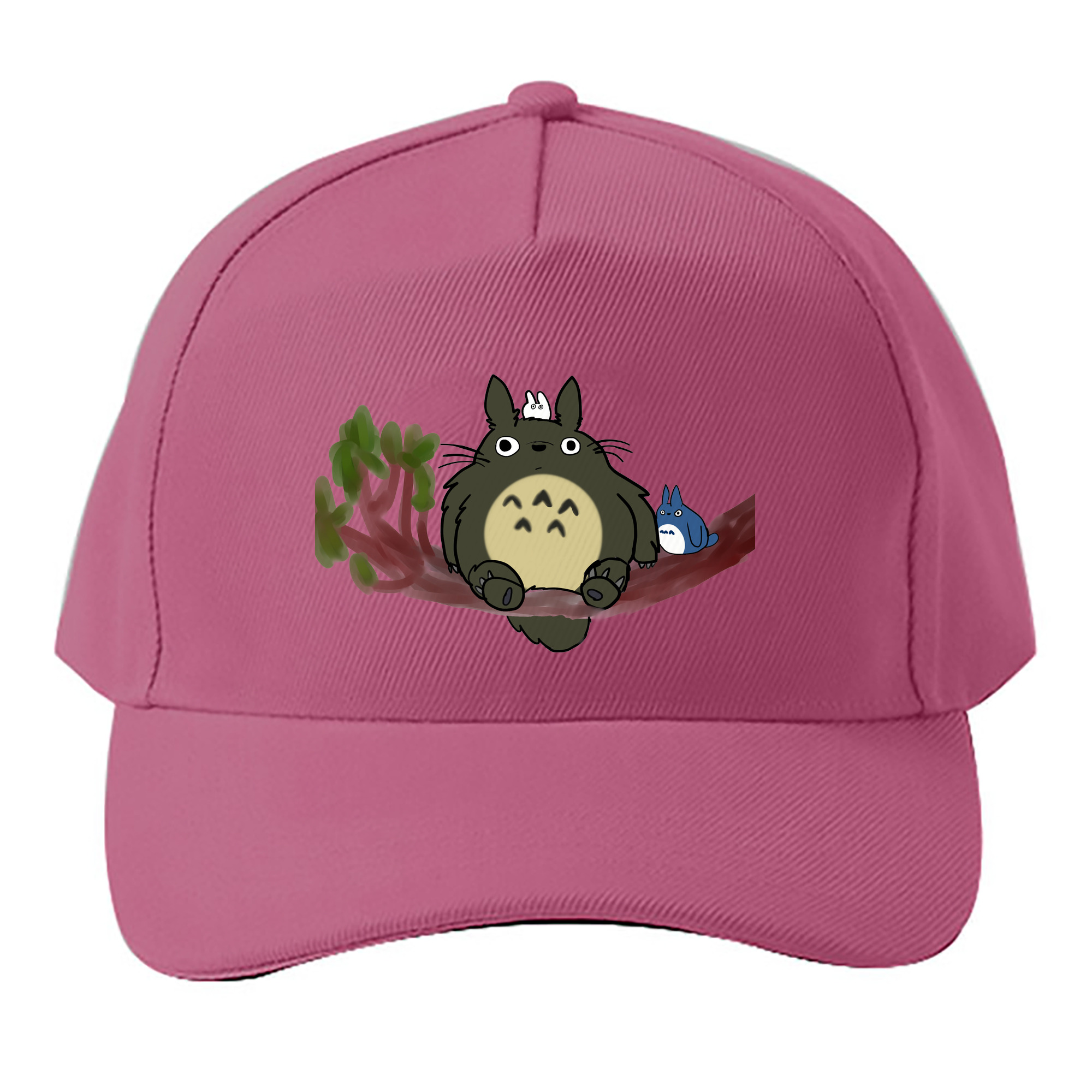 （画像用） となりのトトロ 草壁メイ 草壁サツキ My Neighbor Totoro Satsuki Kusakabe Mei Kusakabe ベースボールキャップ 綿100％ 男女兼用 帽子 スポーツ